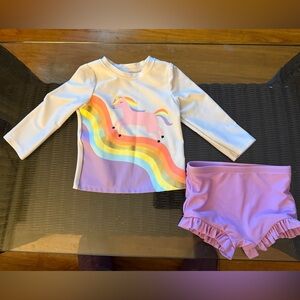 Cat & Jack Unicorn Swimsuit